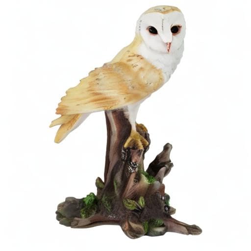 Amazon.com: Veronese Design Majestic Barn Owl on Vibrant Tree